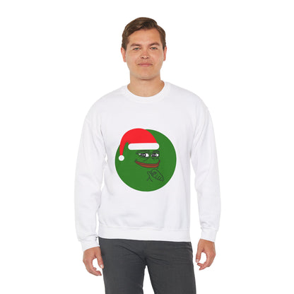 Unisex Pepe Crypto Coin Sweatshirt and Hoodie, Gift for Her, Gift for Him, Gift for Dad, Gift for love, Christmas, Digital Prints, Gift