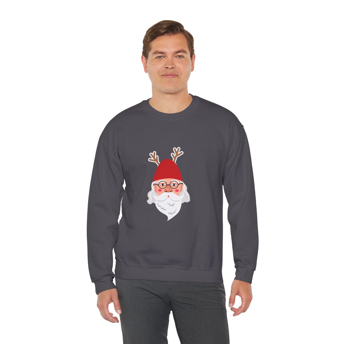 Santa Claus Sweatshirt and Hoodie, Gift for Dad, Gift for Him, Christmas, Grandfather Gift, Gift for Her, Digital Prints, Unisex, Halloween