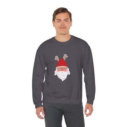 Santa Claus Sweatshirt and Hoodie, Gift for Dad, Gift for Him, Christmas, Grandfather Gift, Gift for Her, Digital Prints, Unisex, Halloween